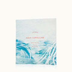 Aqua Coralline Bath Salts Envelope