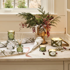 Frasier Fir Frosted Plaid 6.5 oz Poured Candle