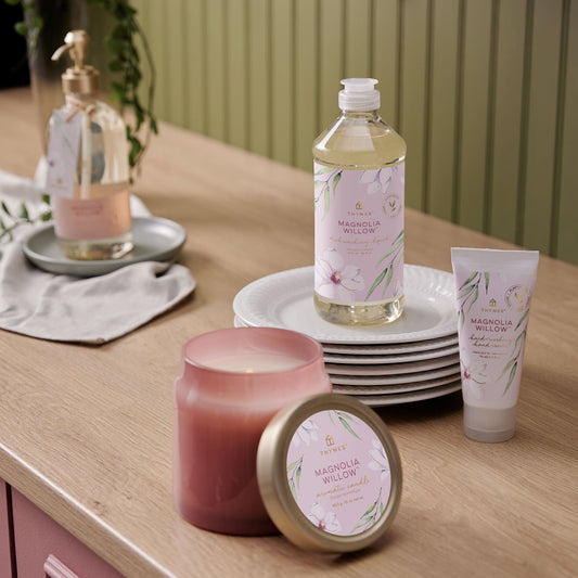 Magnolia Willow Statement Poured Candle