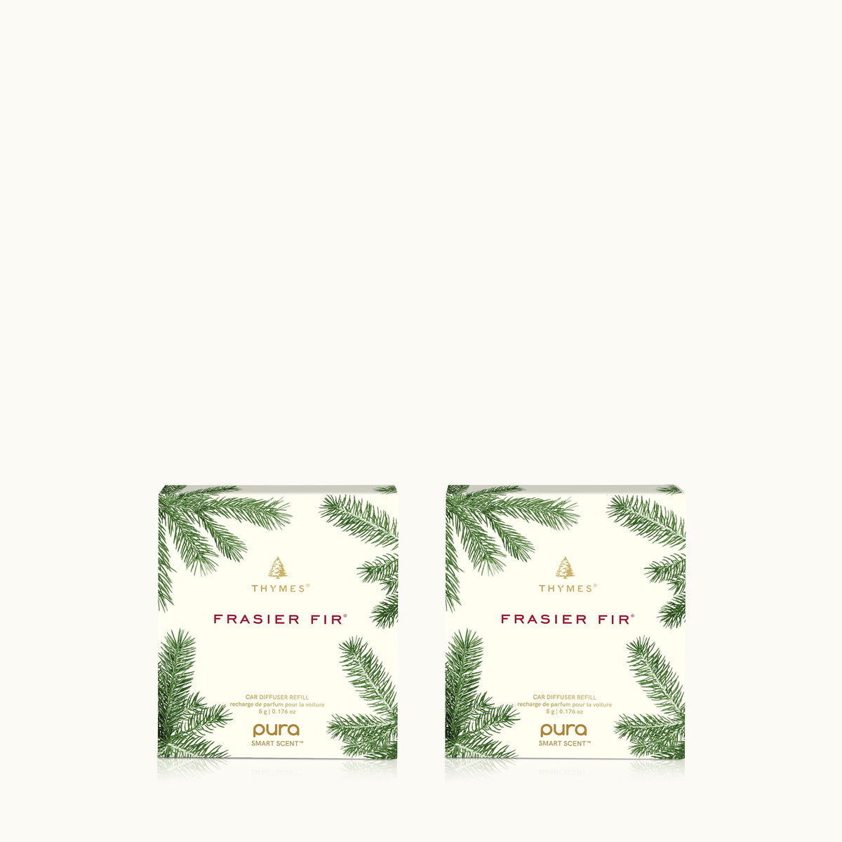 Frasier Fir Pura Car Pro Diffuser Refill 2-Pack Bundle