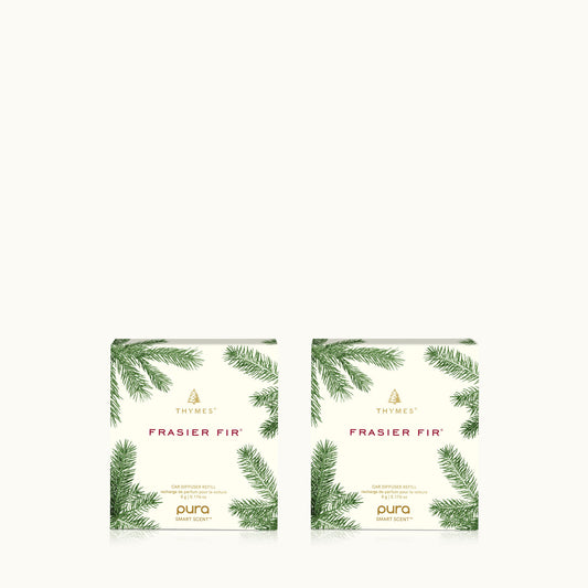 Frasier Fir Pura Car Pro Diffuser Refill 2-Pack Bundle
