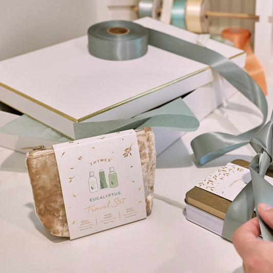 Eucalyptus Travel Set with Beauty Bag