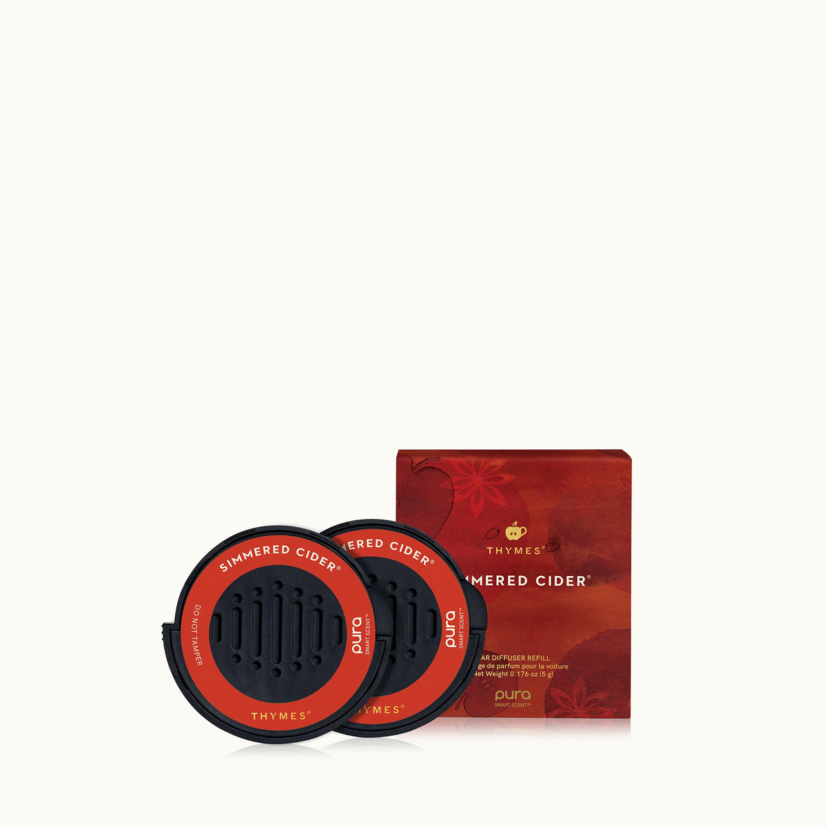 Simmered Cider Pura Car Pro Diffuser Refill 2-Pack Bundle