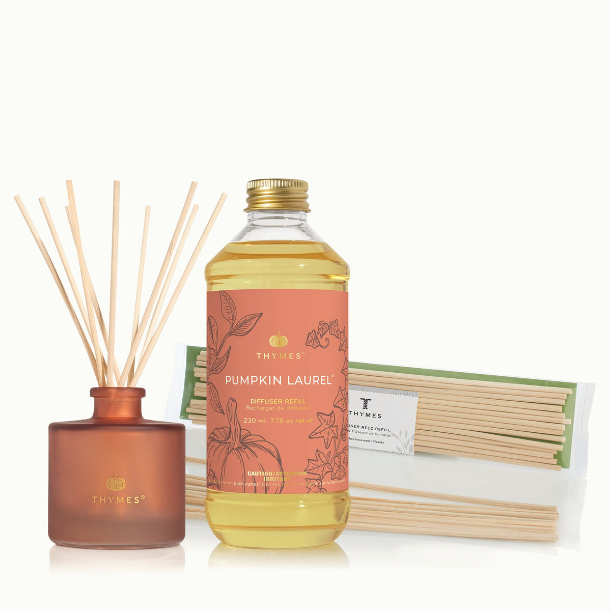 Pumpkin Laurel Diffuser Bundle