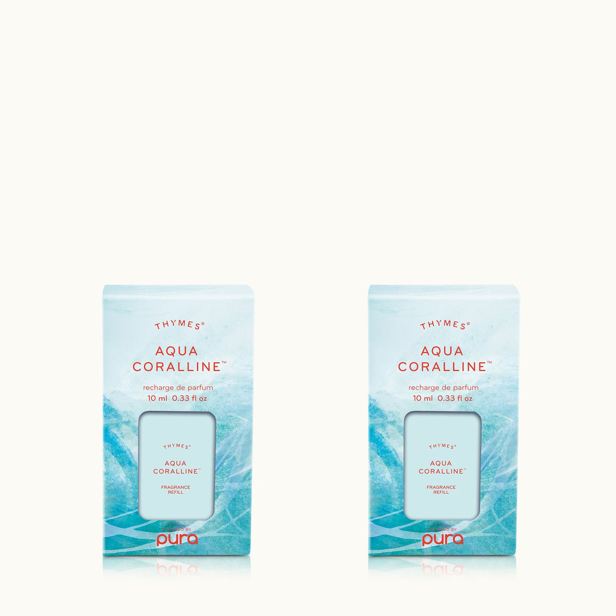 Aqua Coralline Pura Diffuser Refill 2-Pack Bundle