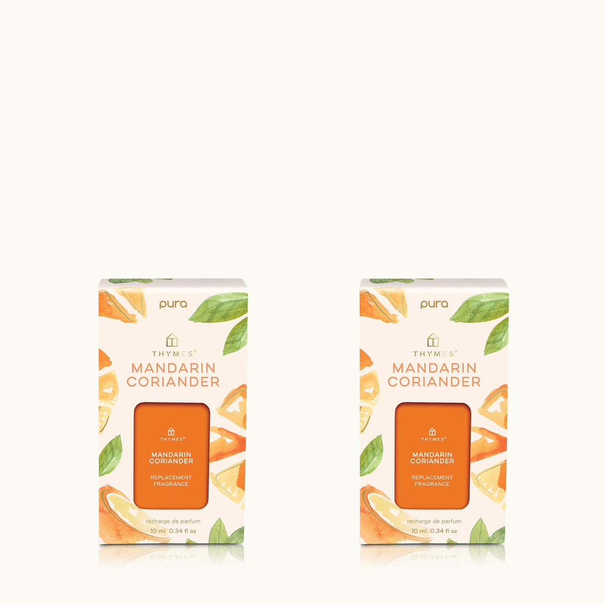 Mandarin Coriander Pura Diffuser Refill 2-Pack Bundle